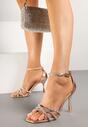 Sandale Beltewi Culoarea șampaniei