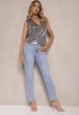 Jasnoniebieskie Jeansy Mom Fit High Waist Uliselia