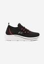 Czarne Wsuwane Buty Sportowe Sneakersy z Elastyczną Cholewką Telithiela