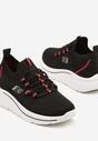 Czarne Wsuwane Buty Sportowe Sneakersy z Elastyczną Cholewką Telithiela