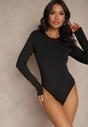 Czarne Body w Stylu Basic Sovfia