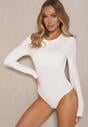 Białe Body w Stylu Basic Sovfia