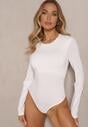 Białe Body w Stylu Basic Sovfia