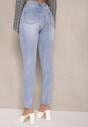 Niebieskie Jeansy z Bawełną Typu Skinny Jorivaes