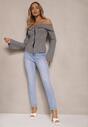 Niebieskie Jeansy z Bawełną Typu Skinny Jorivaes