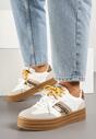 Sneakers Nasalle Alb cu maro