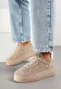 Sneakers Isdisane Bej închis