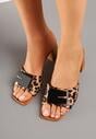 Papuci Mirriza Imprimeu leopard