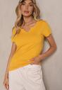 T-shirt Lisamaris Galben