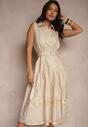 Rochie Talliera Bej