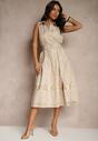 Rochie Talliera Bej