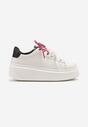 Sneakers Alb cu negru