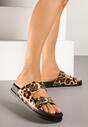 Papuci Tolirene Imprimeu leopard