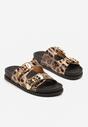 Papuci Tolirene Imprimeu leopard
