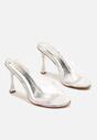 Pantofi stiletto Korimara Argintii