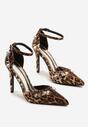 Pantofi stiletto Ridirianne Imprimeu leopard