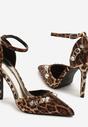 Pantofi stiletto Ridirianne Imprimeu leopard