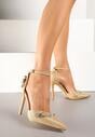 Pantofi stiletto Elliwen Bej