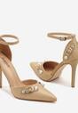 Pantofi stiletto Elliwen Bej