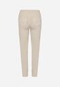Jasnobeżowe Jeansy z Bawełny w Klasycznym Stylu Allivine