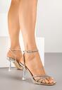 Pantofi stiletto Ridiretta Aurii