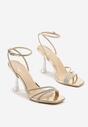 Pantofi stiletto Ridiretta Aurii