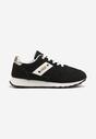 Czarne Sneakersy z Ozdobnymi Cyrkoniami Adisona