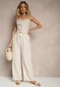 Pantaloni Edilisea Bej deschis