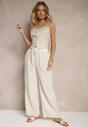Pantaloni Edilisea Bej deschis