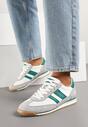 Sneakers Nasnella Alb cu gri