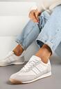 Sneakers Nasnella Gri cu alb