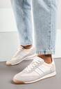 Sneakers Nasnella Gri cu alb