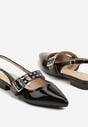 Pantofi cu toc Pollime Negri