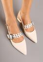 Pantofi cu toc Pollime Bej