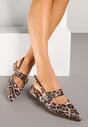 Pantofi cu toc Pollime Imprimeu leopard