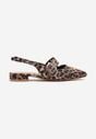 Pantofi cu toc Pollime Imprimeu leopard