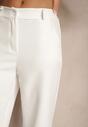 Pantaloni Viviorea Albi