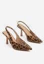 Sandale Falithra Imprimeu leopard