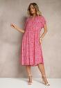 Rochie Sarilon Fucsia