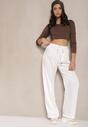 Pantaloni Jerisia Albi