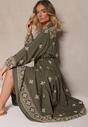 Rochie Zenlio Verde închis