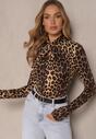 Bluză Imprimeu leopard
