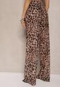 Pantaloni Ciaraviana Imprimeu leopard