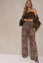 Pantaloni Ciaraviana Imprimeu leopard