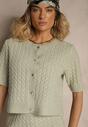 Cardigan Halanira Verde deschis