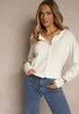 Cardigan Kornelira Alb