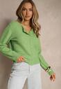 Cardigan Kornelira Verde deschis