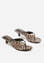 Papuci Ulritia Imprimeu leopard
