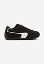 Czarne Sneakersy Typu Klasyczne Tenisówki Zelritia