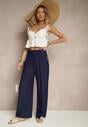 Pantaloni Lannalie Bleumarin